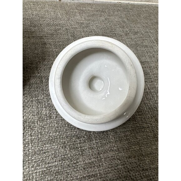 John Deere Ceramic Creamer & Sugar Set Vintage Gibson Farm Tractor Design - Picture 8 of 9